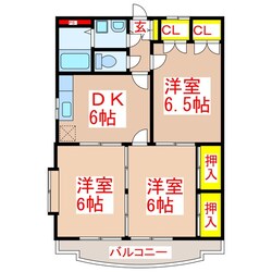 グリーンヒルズ緒方の物件間取画像